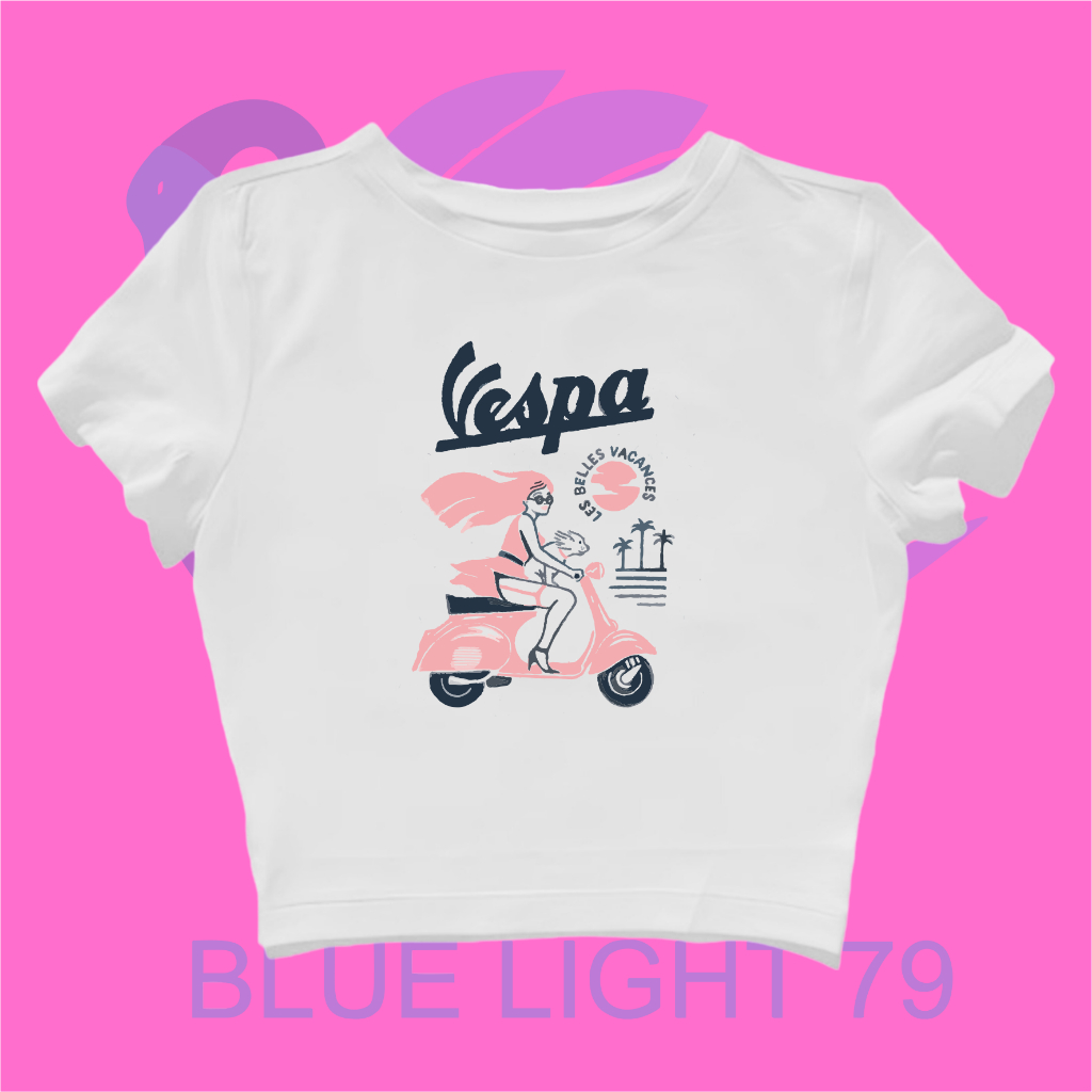 เสื้อครอป VESPA PINK GIRL | GRUNGE GRUNGE GRUNGE GRUNGE GRUNGE GRUNGE GRUNGE | เสื้อครอป VESPA GIRL 