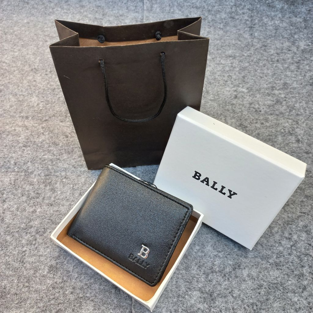 กระเป๋าสตางค์ผู้ชายแบบพับได้แบบสบาย ๆ กระเป๋าสตางค์หนังผู้ชายกระเป๋าสตางค์พับพรีเมี่ยมกล่องพิเศษ + ถุงกระดาษ - รูปที่ 4