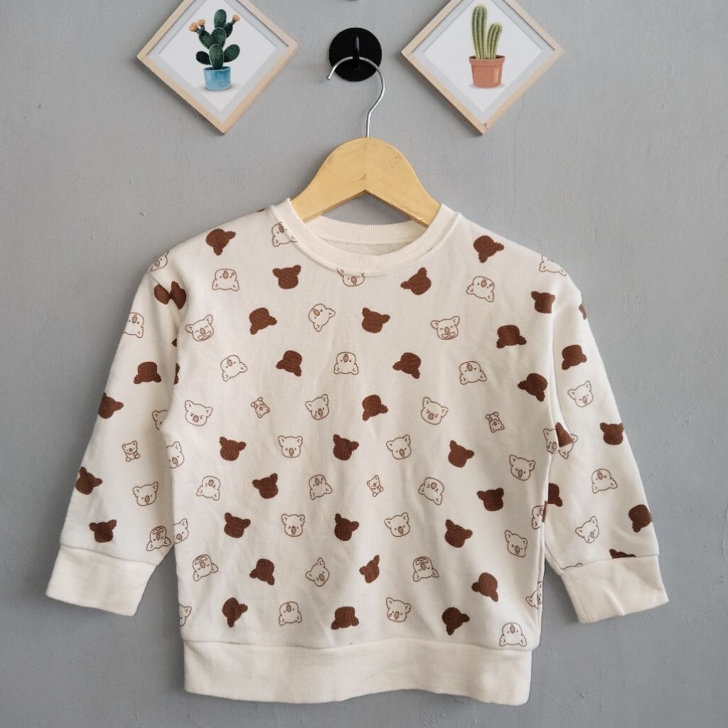 คอลูกเรือเด็ก Uniqlo PL 2-3 ปี preloved