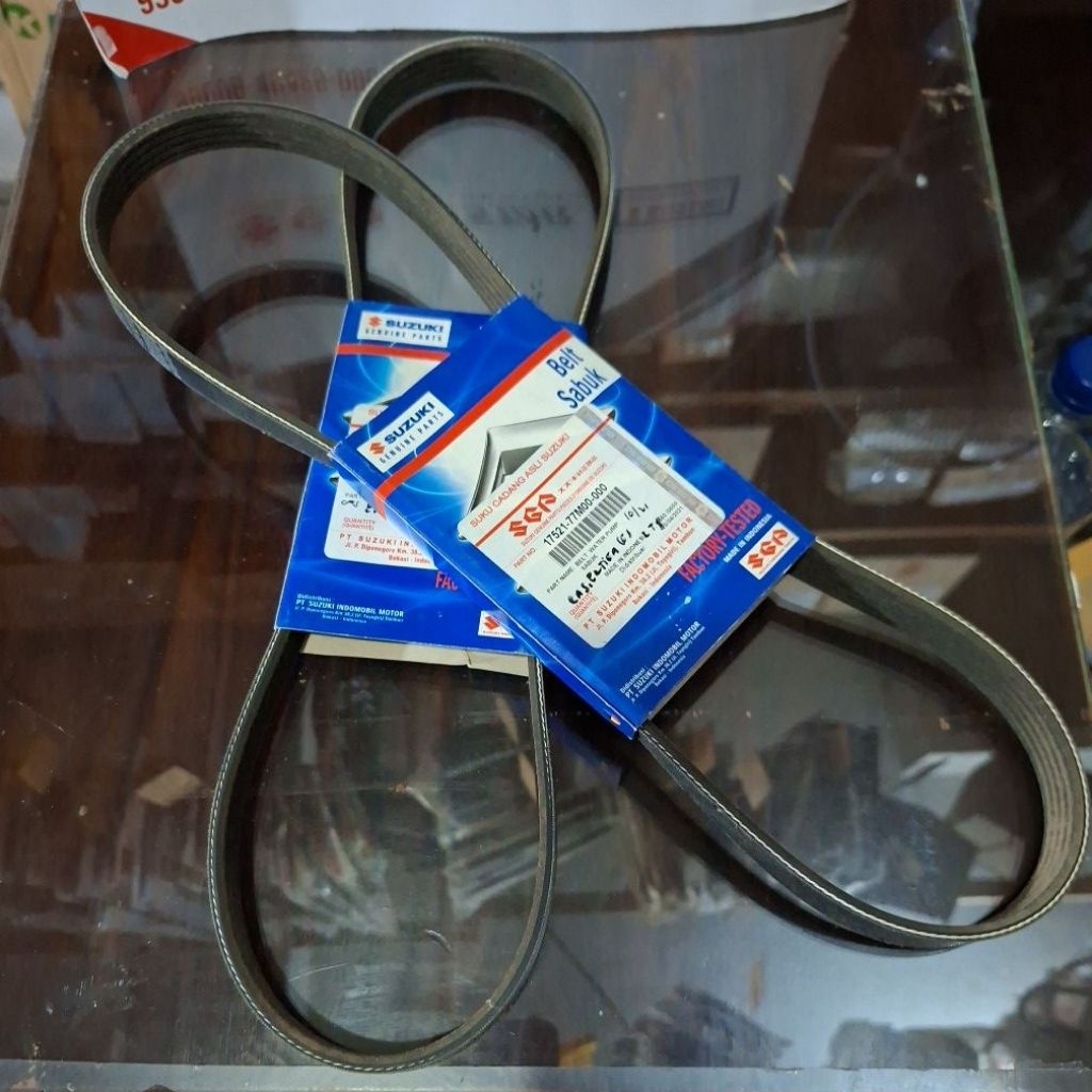 Van Belt/V Belt ALT ไดชาร์จ Cas 5PK897 Suzuki Ertiga Lama 2012-2018 Original SGP (อะไหล่แท้ Suzuki) 