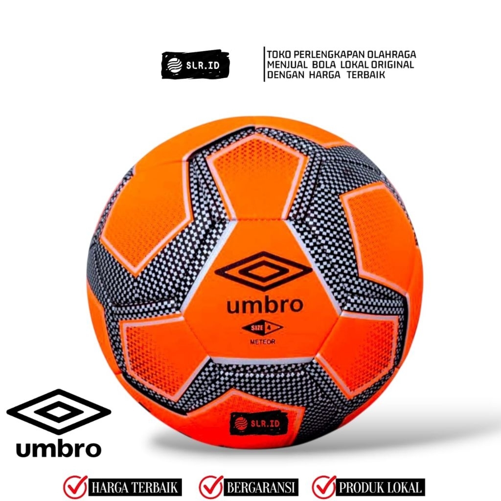 Bla Futsal UMBRO ลูกบอลฝึกซ้อมสีส้ม ทัวร์นาเมนต์ในร่มกลางแจ้ง มินิฟุตบอล