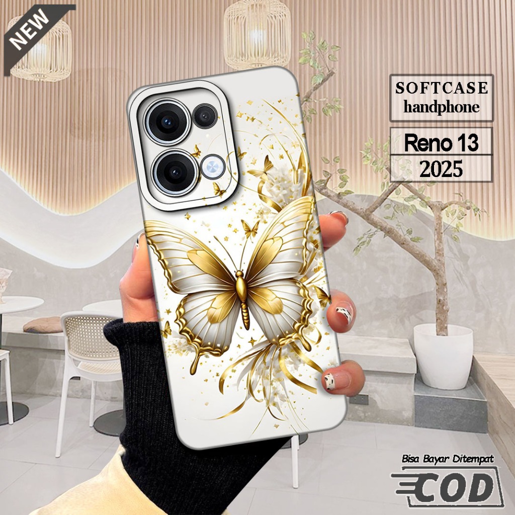 เคส Oppo RENO 13 5G 2025 - เคส Oppo RENO 13F 4G/5G 2025 - เคสซิลิโคนสีดําสุดเท่ ยืดหยุ่น ใส