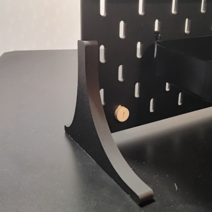 ขาตั้ง Pegboard Skadis ขารองรับเท้า