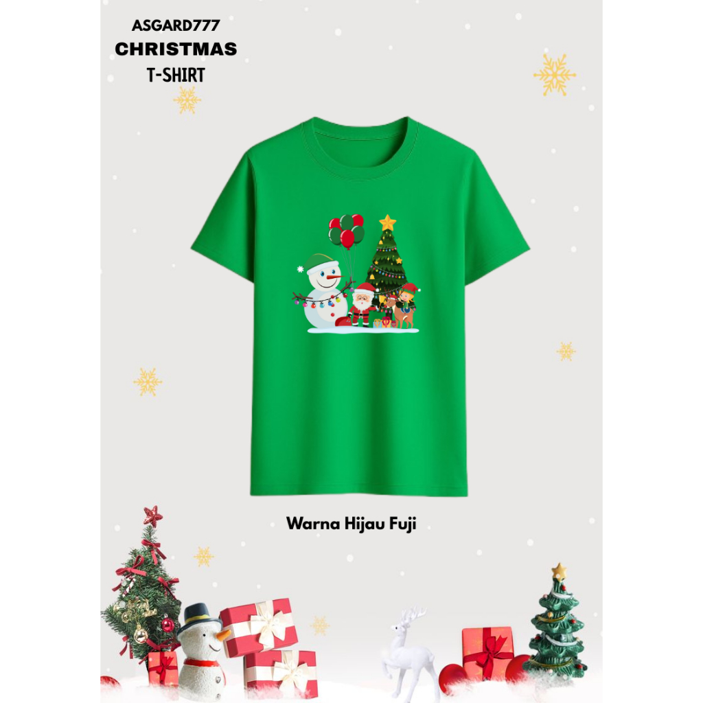 Asgard777 - เสื้อยืด X-MAS SANTA CHRISTMAS 2025