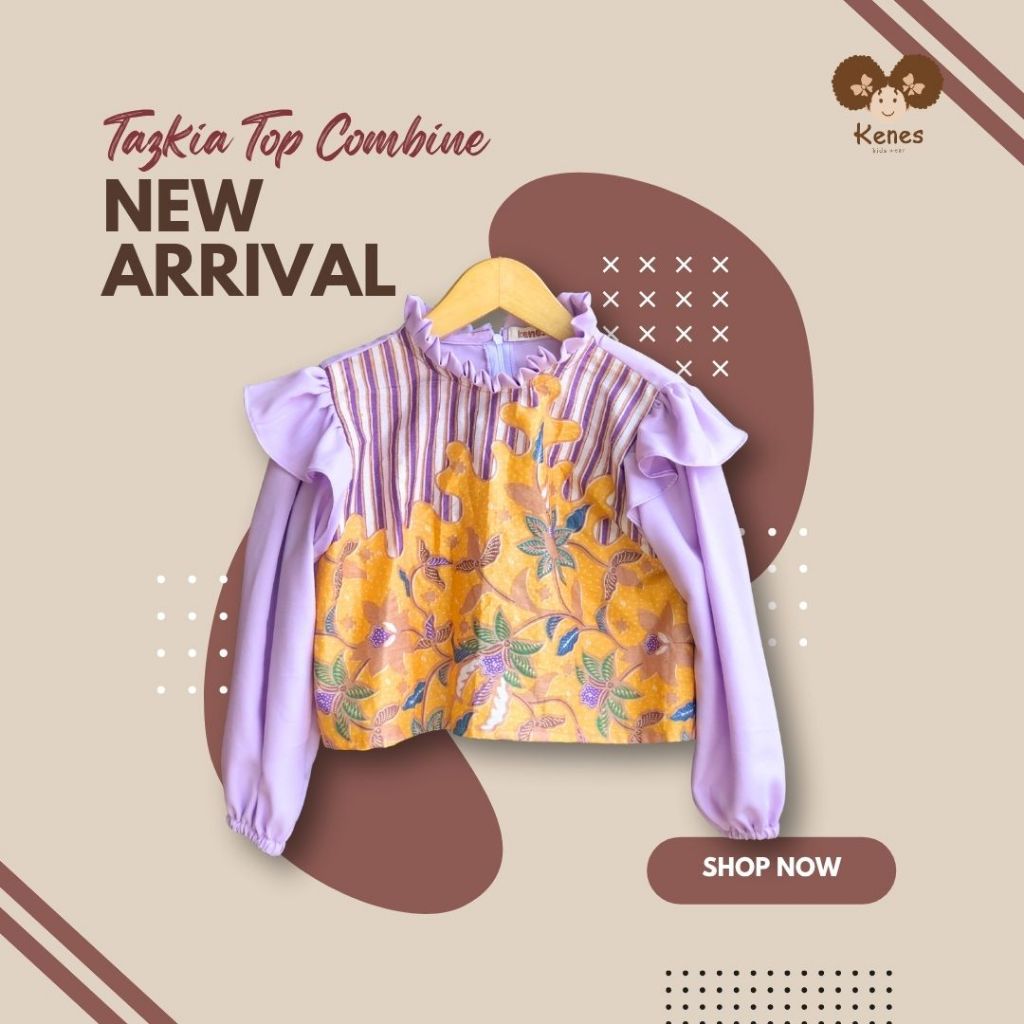 KATUN Tazkia Top โดย Kenes Kidswear