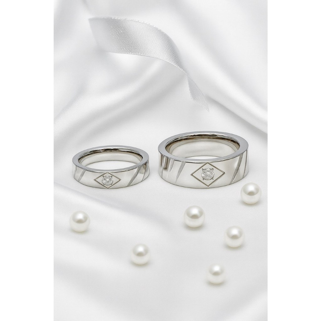 TITANIUM COUPLE RING CODE 2091