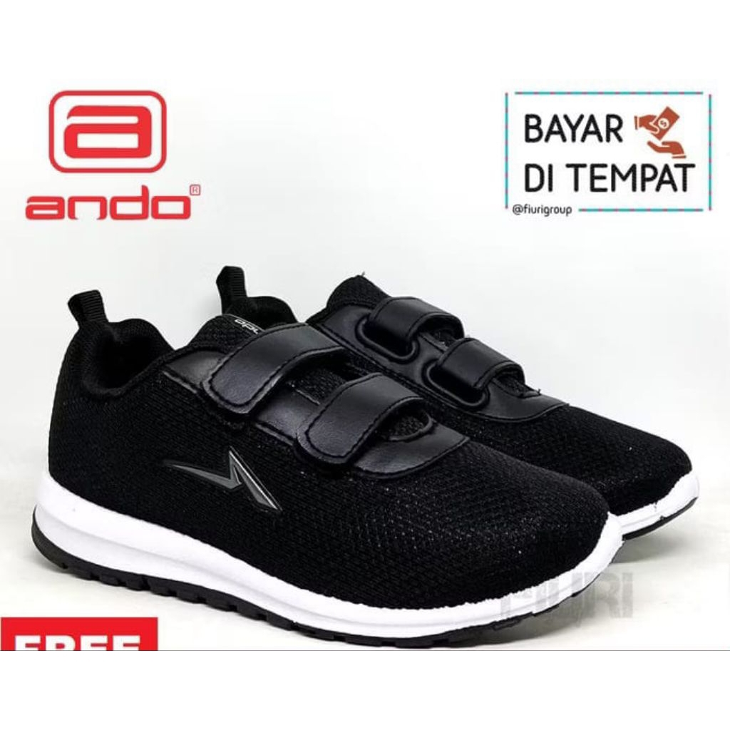 รองเท้านักเรียน Ando ดั้งเดิมสําหรับเด็กประถม, รองเท้านักเรียน Ando สีดํา, รองเท้า Ando ล่าสุด, รองเ