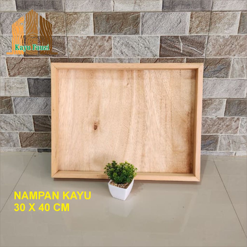 WOODEN TRAY 30 X 40 CM / MULTIPURPOSE TRAY / GIFT TRAY / WOODEN TRAY