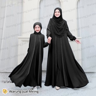 Gamis สําหรับเด็ก & แม่ชุดคู่ CERUTY BABYDOLL เสื้อผ้ามุสลิม…