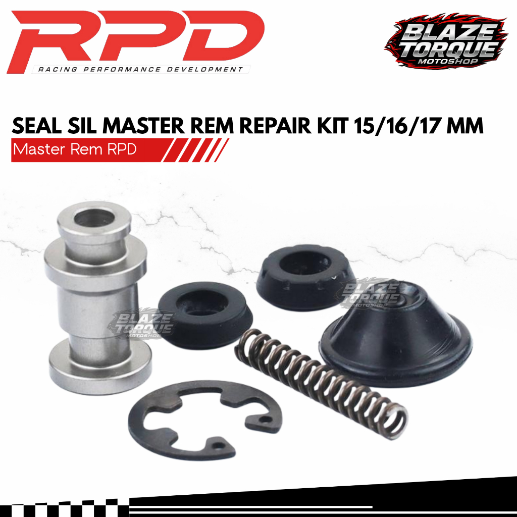 ซีล ASSY ชุดเบรกหลักซ่อม RPD Radial Genesis 17 มม. / 16 มม. / 15 มม.