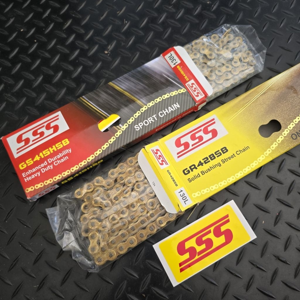 โซ่แท้ SSS HSB 415 428 130