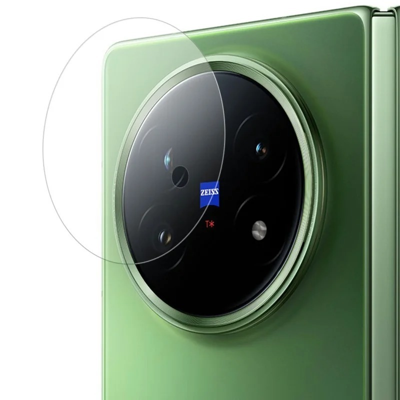 VIVO X FOLD 5 / VIVO X FOLD 3 PRO TEMPERED CAMERA CLEAR / BLACK FRAME CAMERA