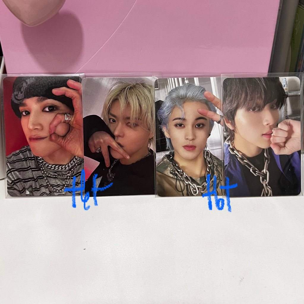 OFFICIAL - Photocard NCT127 Ayyo Digipack Taeyong Yuta Mark Haechan
