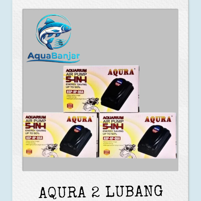 MESIN AQURA เครื่องเพิ่มความชื้นในอากาศ 2 หลุม / เครื่องเติมอากาศ, ประหยัดพลังงาน