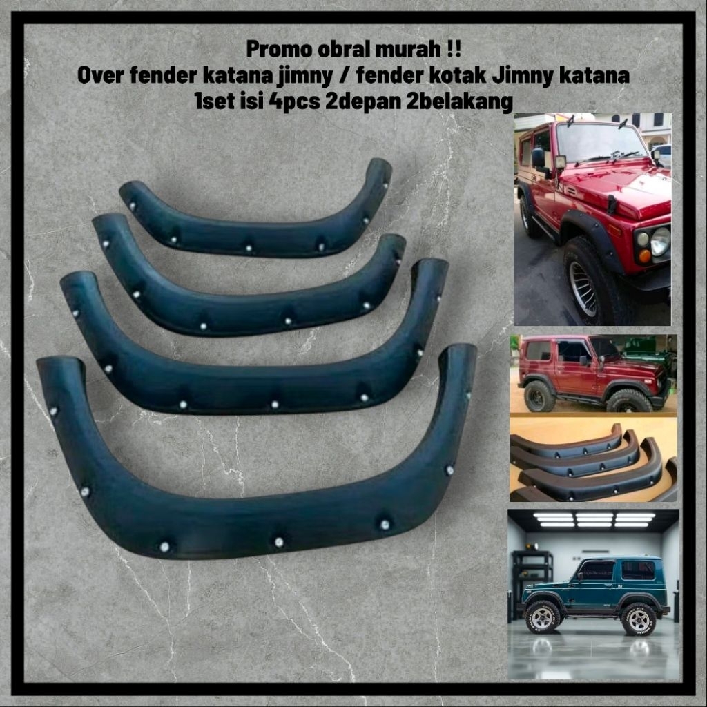 Over fender katana jiminy / กล่องบังโคลน Suzuki katana / กล่องบังโคลน jiminy