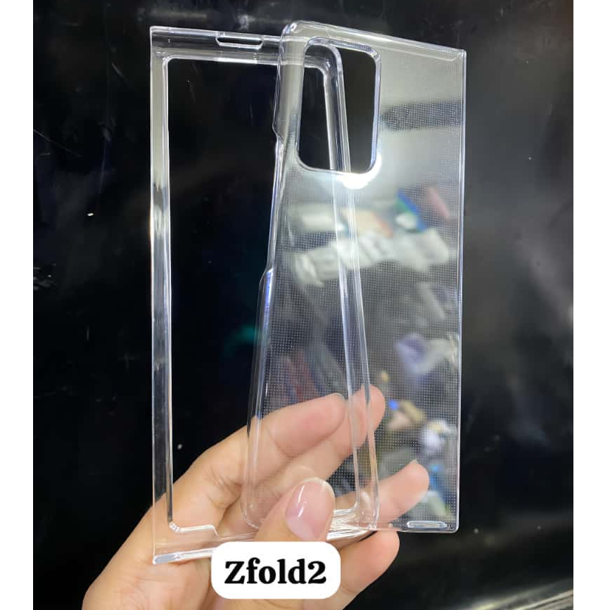 Hardcase Clear Z fold 2 Zfold 2 Z flip 1 Zflip 1 Z flip 2 Zflip 2 Pack Mika Anti Yellow Super Clear 