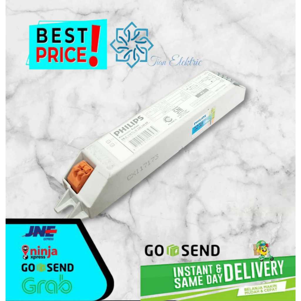 PHILIPS บัลลาสต์อิเล็กทรอนิกส์ EB-C 136 (1 x 36W)