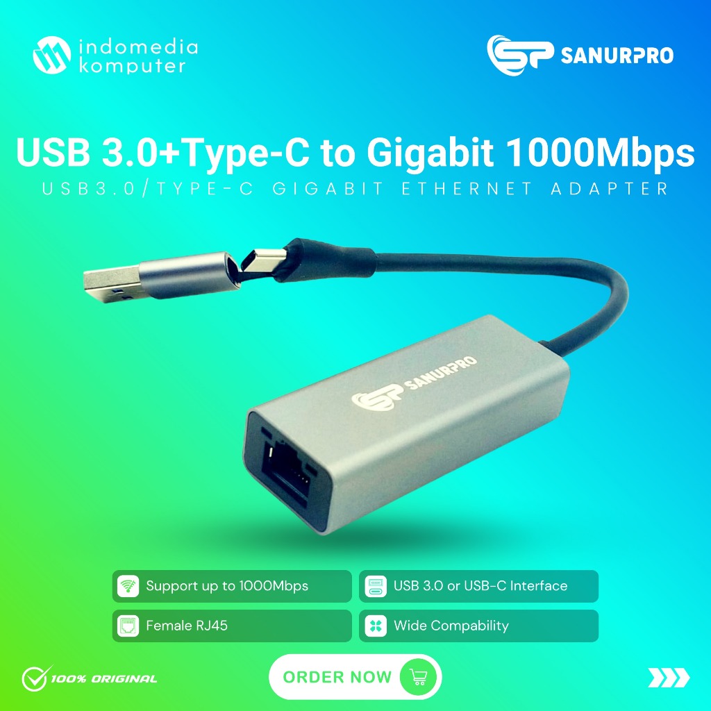 USB 3.0 + TYPE-C TO LAN GIGABIT 1000MBPS UL14 USB 3.0 + TYPE-C TO LAN GIGABIT 1000MBPS UL14