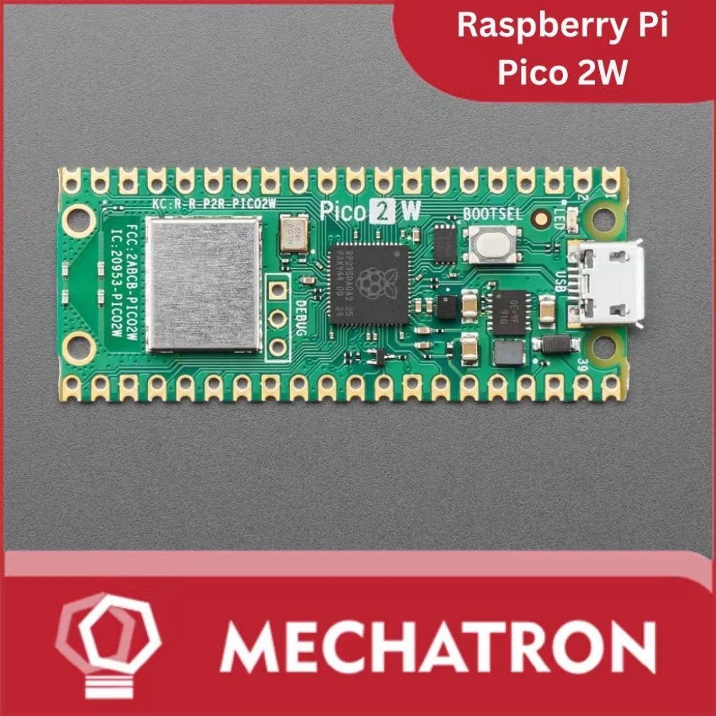 Original Raspberry Pi Pico 2W RP2350 Pico2W 2 W