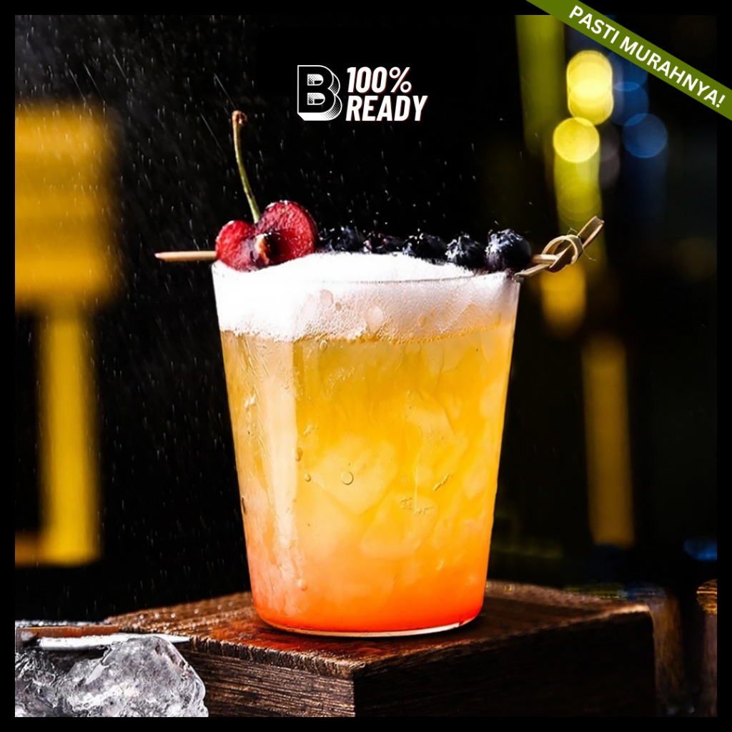 Aesthetic Glass Cup 320 ml / Aesthetic Korean Cup / Glass Cup