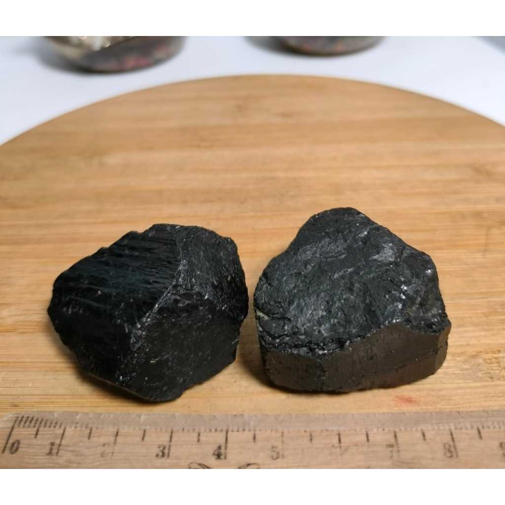Natural Black Tourmaline หยาบ (8)