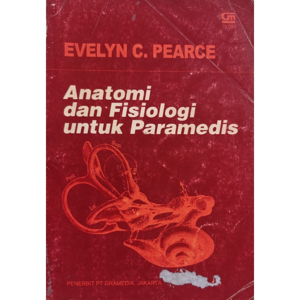 หนังสือ ANATOMY และ PHYSIOLOGY ที่ใช้แล้วต้นฉบับสําหรับ PARAMEDICS