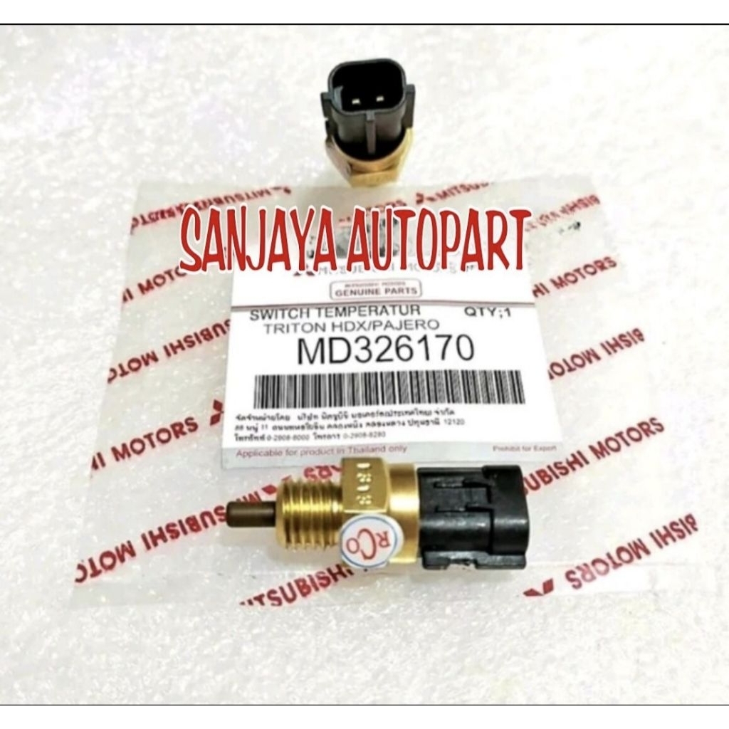 SWITCH SWIT ECT เซ็นเซอร์อุณหภูมิน้ํา MITSUBISHI L200 TRITON PAJERO SPORT LANCER MIRRAGE 4D56 KB4T K
