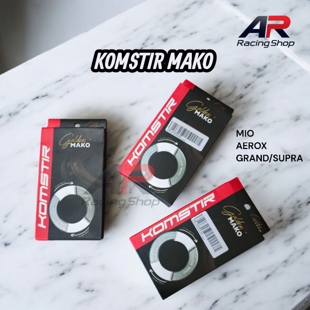 คอลัมน์พวงมาลัย Mako สีทองสําหรับ Honda Yamaha Std Racing