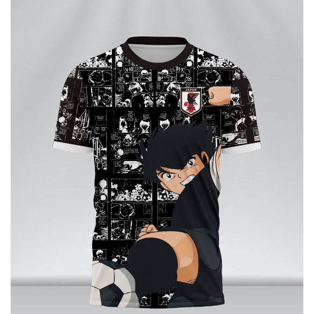 เสื้อแข่งญี่ปุ่น X Kojiro Hyuga Black 2025 ญี่ปุ่น