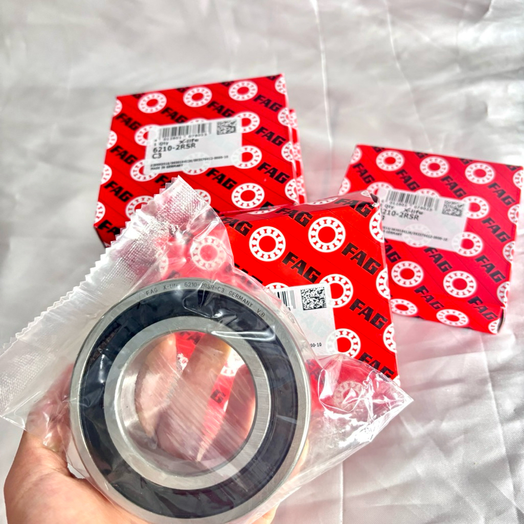 LAR BEARING 6210 2RS/C3 FAG 62102RS C3 FAG