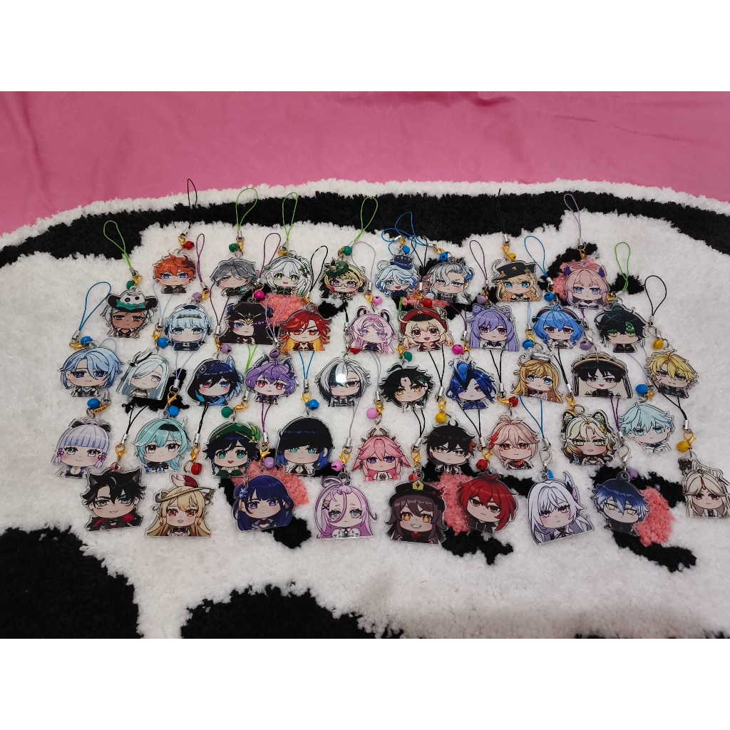 โทรศัพท์ gacha frannart Imredpanda gacha สาย genshin impact 4cm