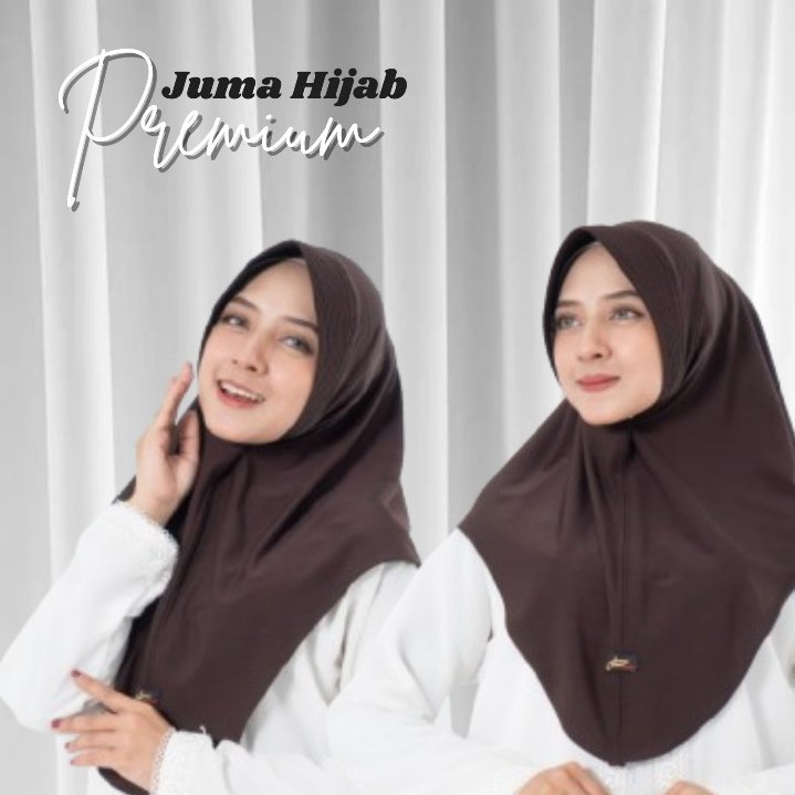 JUMA Hijab Size M Premium Jersey Instant Hijab Muslimah Sport Hijab