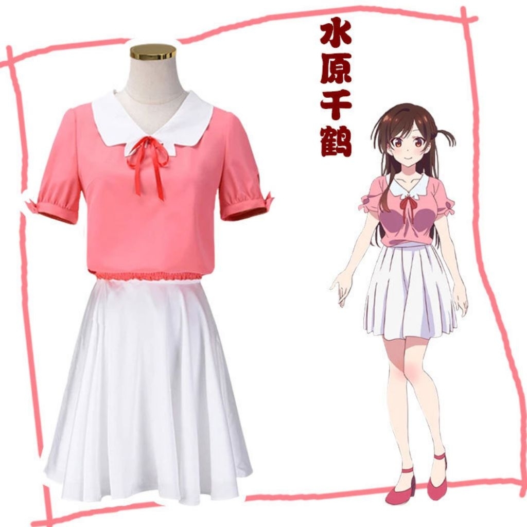 MIZUHARA CHIZURU RENT A GIRLFREND คอสเพลย์ COSTUME/MIZUHARA CHIZURU คอสเพลย์