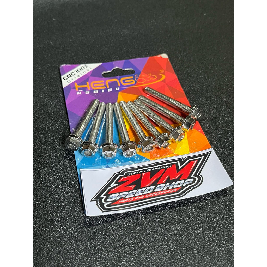 HENG Probolt Bolt 2 Key M 6 x 45 ด้าย 10 x ยาว 4.5 ซม. Cnc ของแท้ 100%