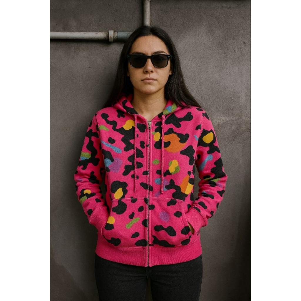 เสื้อฮู้ดมีซิปสําหรับผู้หญิง T**Y0 D*5N3Y R350*T 01 ไซส์ M (L60 x W49)