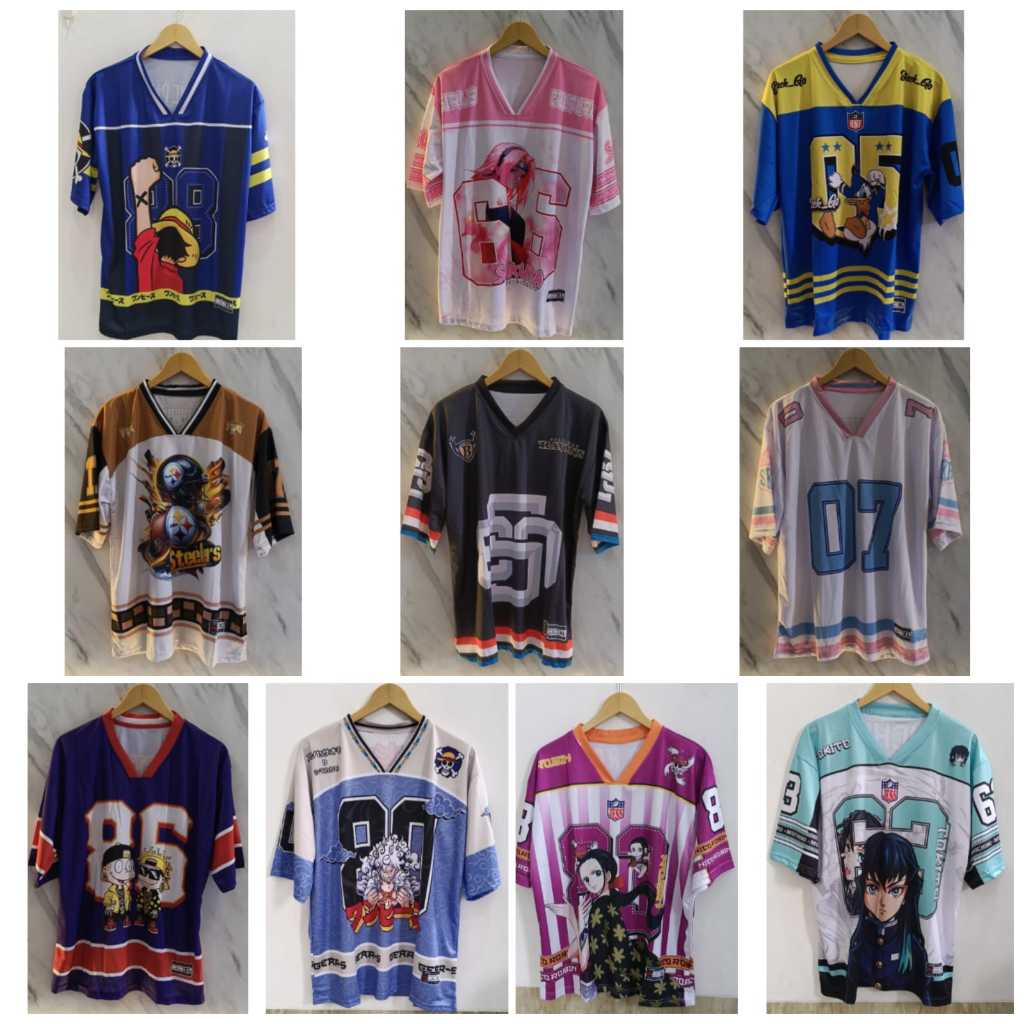 OVERSIZE JERSEY ORIGINAL - OVERSIZE JERSEY - DRYFIT JERSEY - OVERSIZE JERSEY - VINTAGE JERSEY SIZE X
