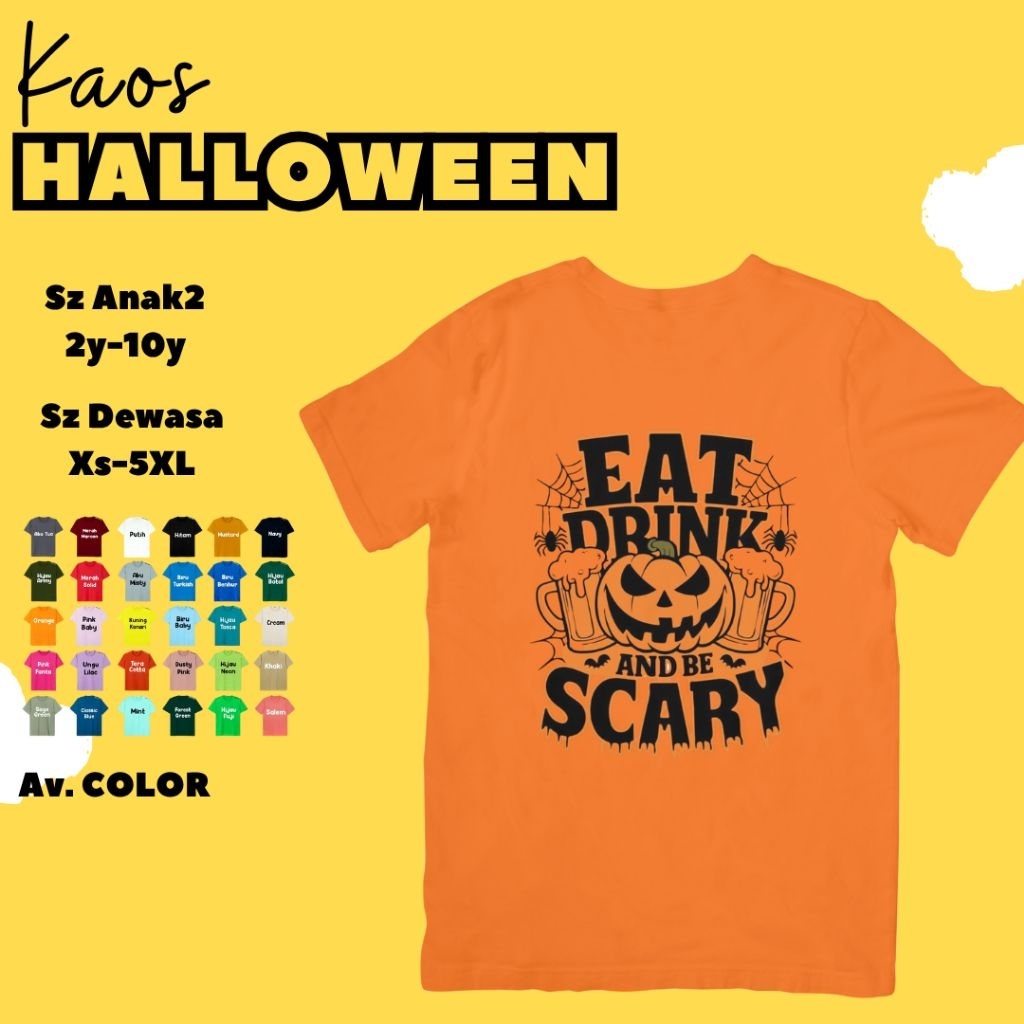 เสื้อยืด CUSTOM HALLOWEEN