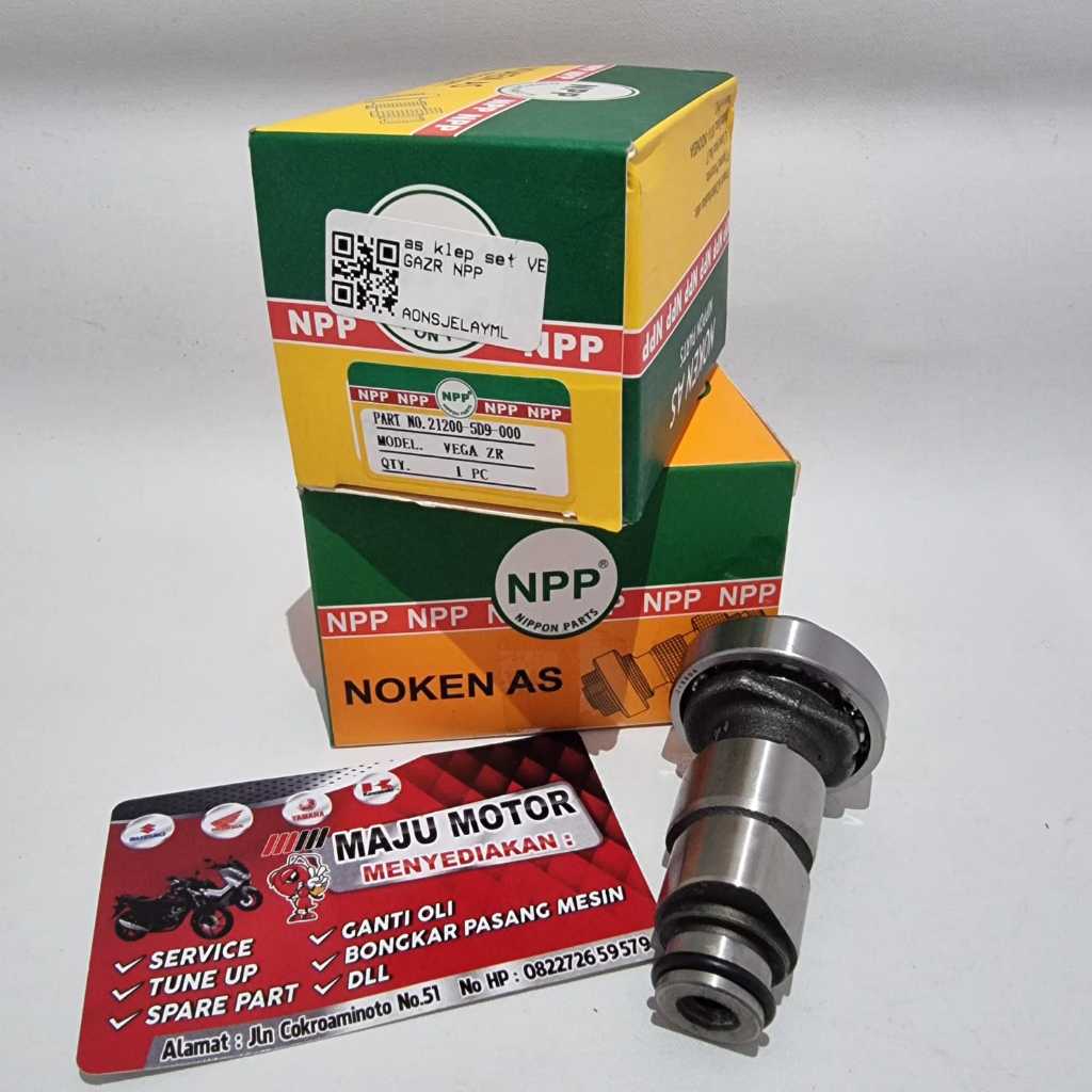Camshaft Vega ZR Jupiter Z 115 หุ่นยนต์ใหม่ 5D9 NPP (21100-5D9-000) ของแท้ 100% NPP เพลาวาล์วเพลาลูก