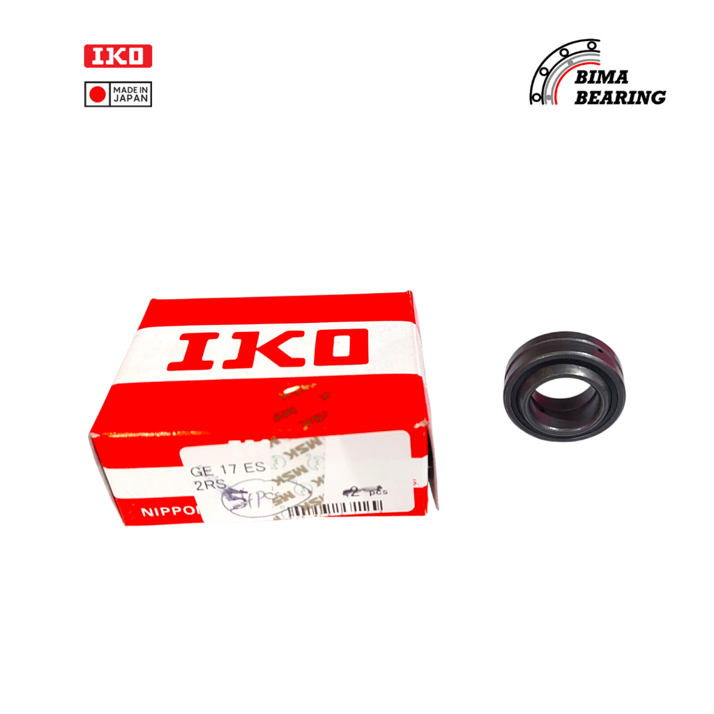 แบริ่งทรงกลม GE17ES 2RS Iko JAPAN Laher Rod End 17x30x14 Ori