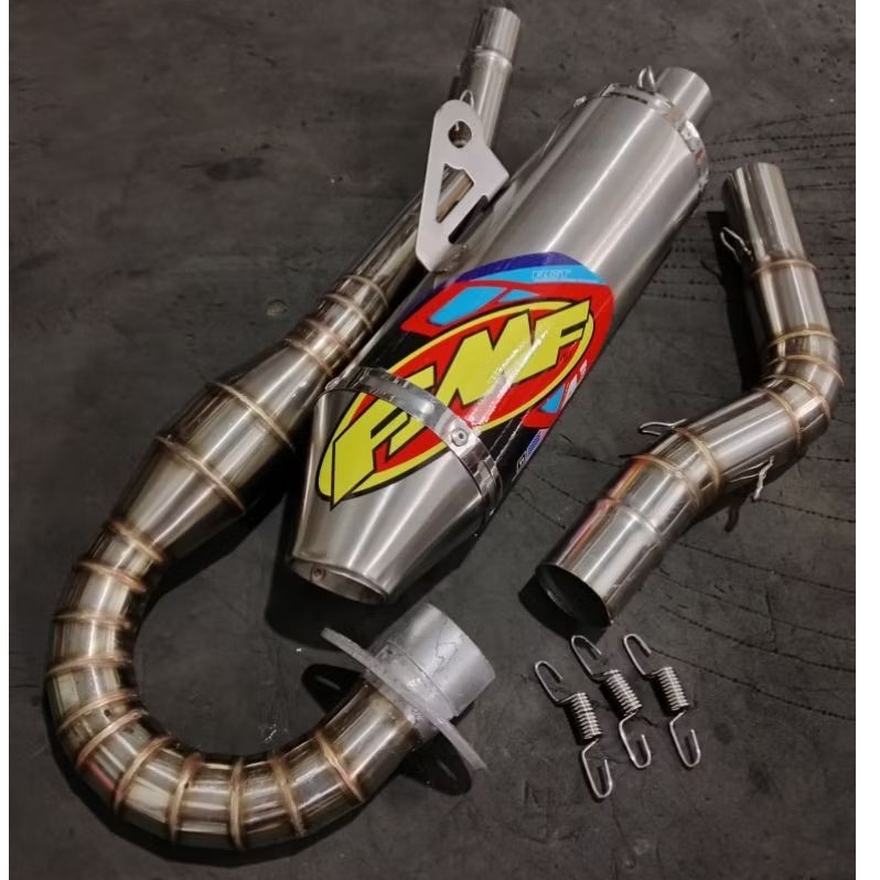 ท่อไอเสียแข่ง fmf ksr110, ksr110pro crf 150l, crf230, xr200,xr 150 ท่อไอเสีย klx 150 slg bf Ksr 110 