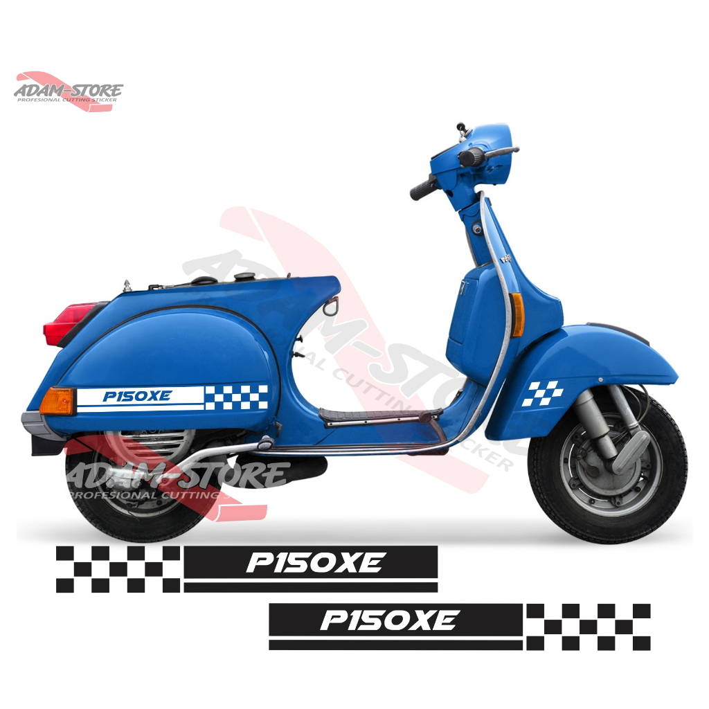 Vespa Px Motorcycle Striping / Vespa Px Sticker / Vespa PX Motorcycle Sticker - P150