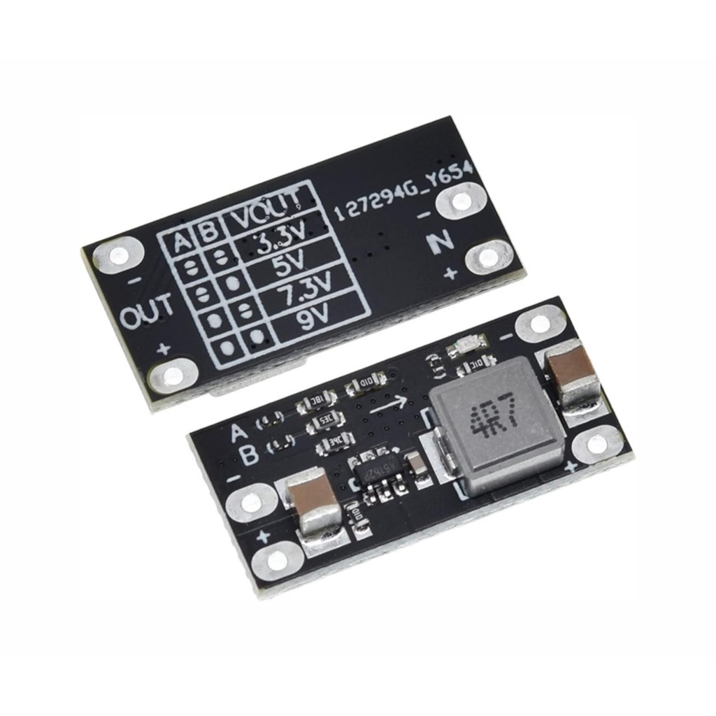 Step Down Board 12V ถึง 5V Mini DC-DC Step-Down โมดูล 2A รองรับ 9 V/7.3 V/5 V/3.3 V เอาต์พุต