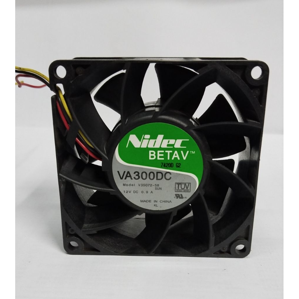 8x8 12V DC 0.9A พัดลมคุณภาพสูง