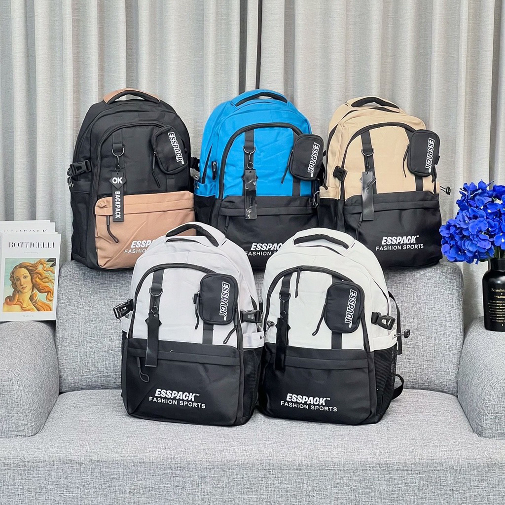 ESSPACK 2TONE KOREAN BACKPACK รหัส: N6356