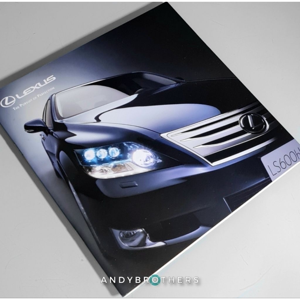 หนังสือ / Brochure / Booklet / Catalog LEXUS LS 600 hL (Hybrid) และ LS 460 L 2006-2009 ORIGINAL