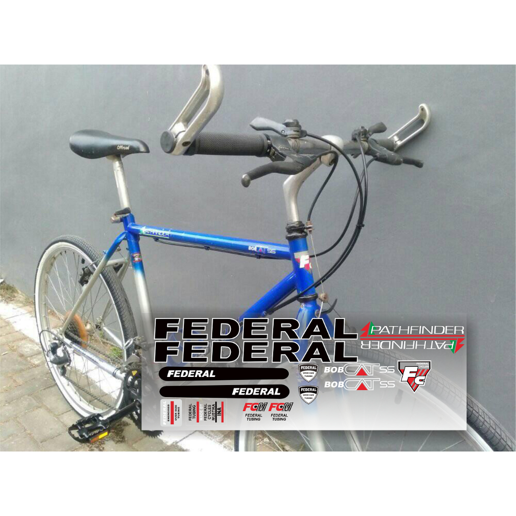สติ๊กเกอร์ติดจักรยาน FEDERAL BOBCAT