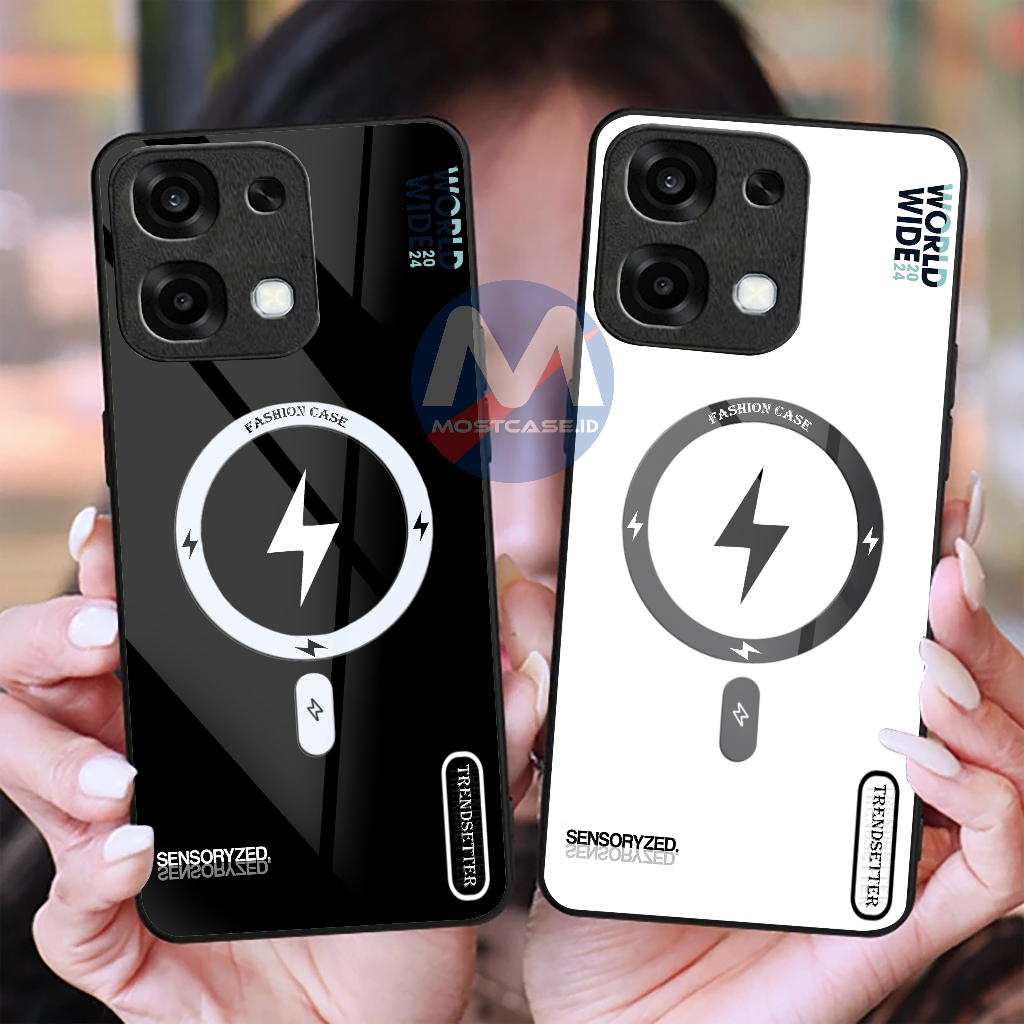 HP (OP2) MAGSAFE - เคสสําหรับ OPPO A6 PRO A5 PRO 5G A5 FIND X8 A3 A60 A3X A79 5G A78 5G A78 4G A58 A