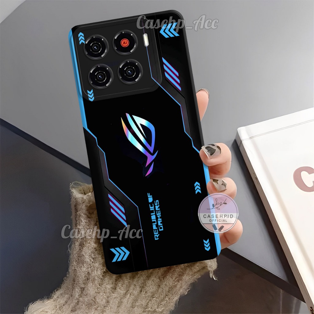 HP ZTE Blade A56 Softcase Procamera ปลอกยางซิลิโคนยืดหยุ่นแฟชั่นเคสทุกรุ่น CH_16