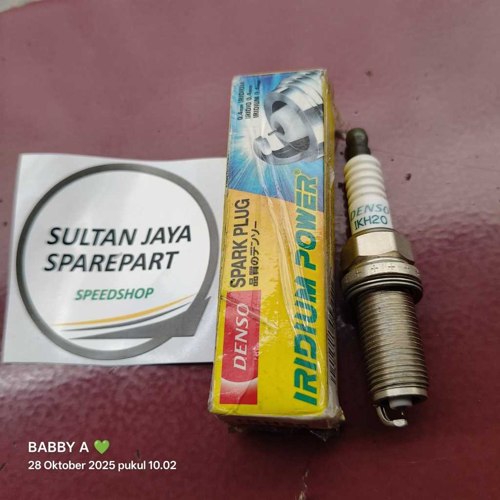 หัวเทียนรถยนต์ Iridium Power DENSO IKH20 INNOVA HILUX FORTUNER ORIGINAL DENSO JAPAN IKH20