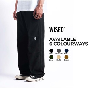 WISED | JOAD | WORK PANTS ACCENT DOUBLE KNEE LOOSE FIT